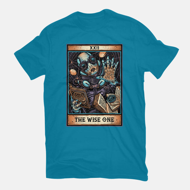 The Wise One-Unisex-Basic-Tee-glitchygorilla