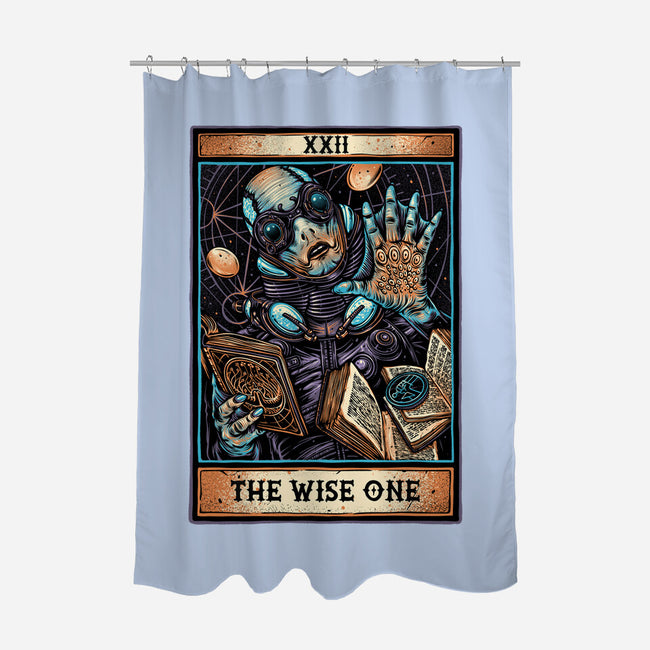 The Wise One-None-Polyester-Shower Curtain-glitchygorilla