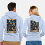 The Wise One-Unisex-Zip-Up-Sweatshirt-glitchygorilla