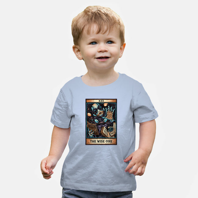 The Wise One-Baby-Basic-Tee-glitchygorilla