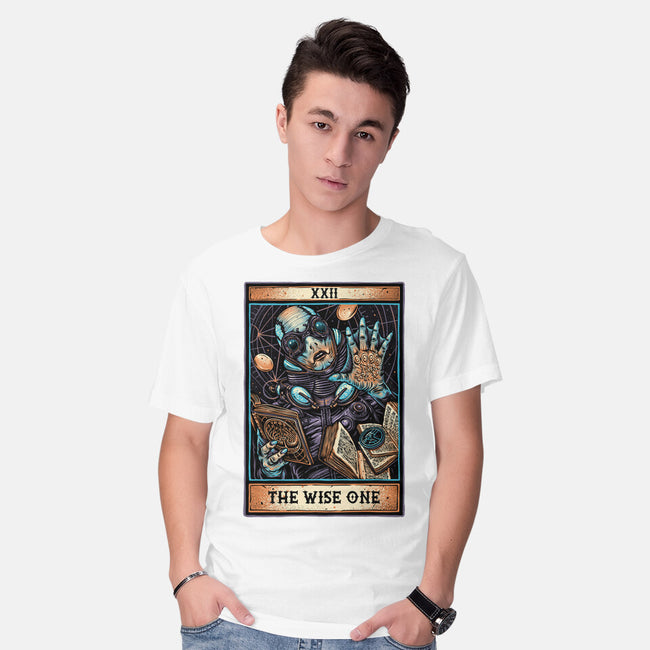 The Wise One-Mens-Basic-Tee-glitchygorilla