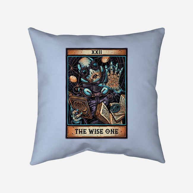 The Wise One-None-Removable Cover w Insert-Throw Pillow-glitchygorilla