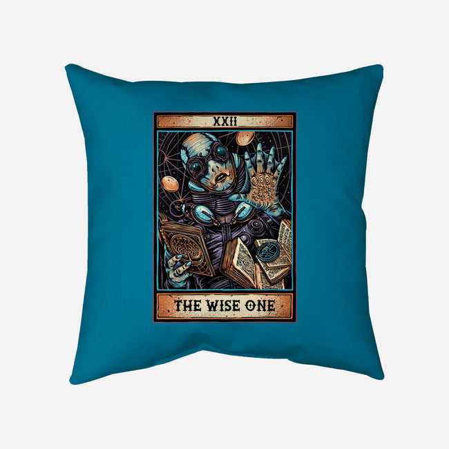 The Wise One-None-Removable Cover w Insert-Throw Pillow-glitchygorilla