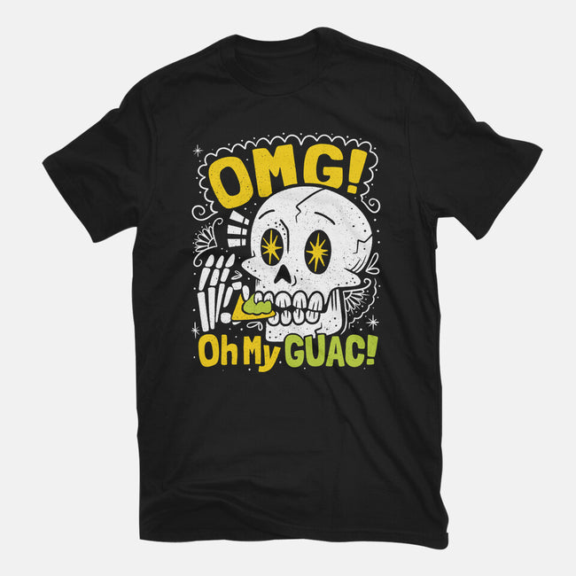 Oh My Guac-Womens-Fitted-Tee-Aarons Art Room