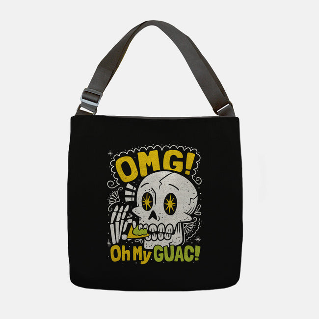 Oh My Guac-None-Adjustable Tote-Bag-Aarons Art Room