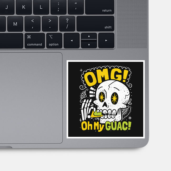 Oh My Guac-None-Glossy-Sticker-Aarons Art Room