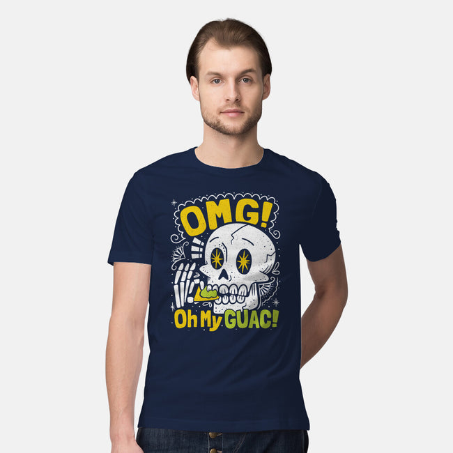 Oh My Guac-Mens-Premium-Tee-Aarons Art Room