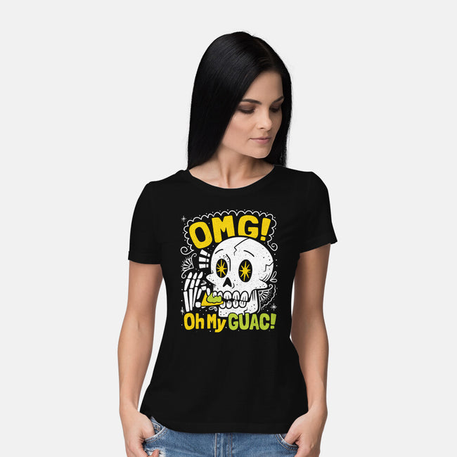 Oh My Guac-Womens-Basic-Tee-Aarons Art Room