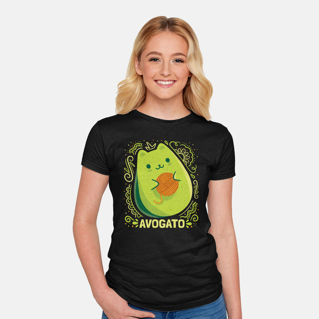 Avogato-Womens-Fitted-Tee-Aarons Art Room