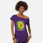 Avogato-Womens-Off Shoulder-Tee-Aarons Art Room