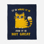 It Is Not Great-None-Fleece-Blanket-kg07