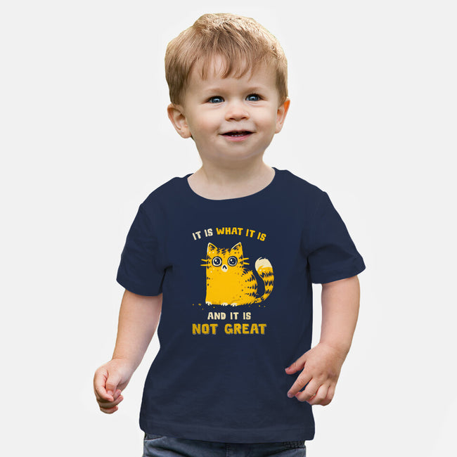 It Is Not Great-Baby-Basic-Tee-kg07