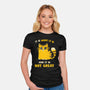 It Is Not Great-Womens-Fitted-Tee-kg07