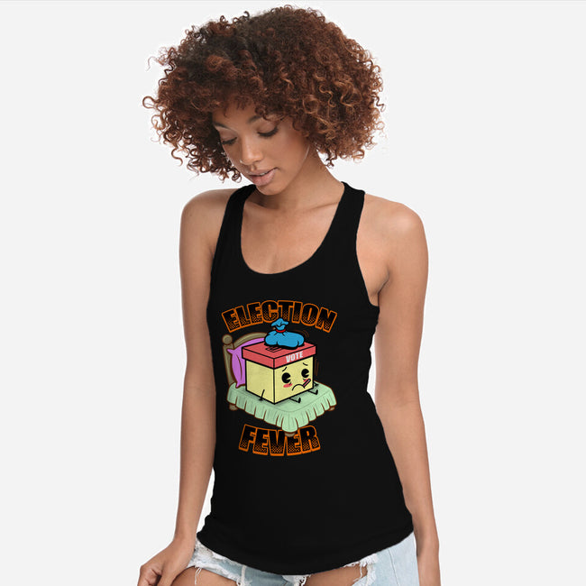 Election Fever-Womens-Racerback-Tank-Boggs Nicolas