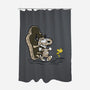 Mummy Dog-None-Polyester-Shower Curtain-nickzzarto