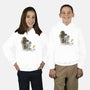 Mummy Dog-Youth-Pullover-Sweatshirt-nickzzarto