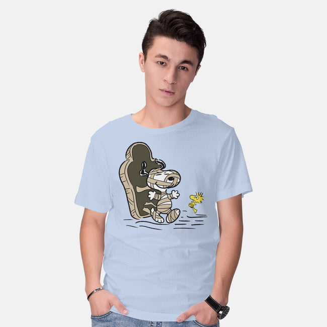 Mummy Dog-Mens-Basic-Tee-nickzzarto