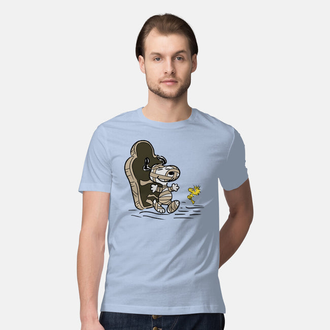 Mummy Dog-Mens-Premium-Tee-nickzzarto