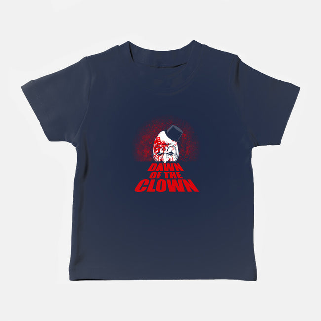 Dawn Of The Clown-Baby-Basic-Tee-jasesa