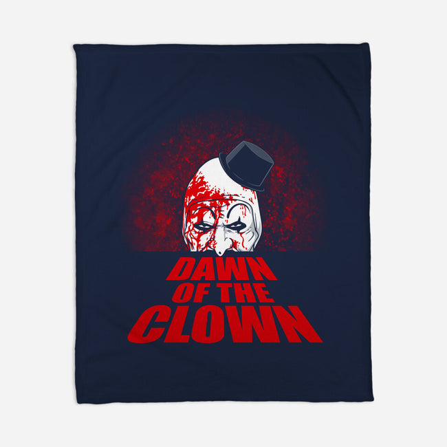 Dawn Of The Clown-None-Fleece-Blanket-jasesa