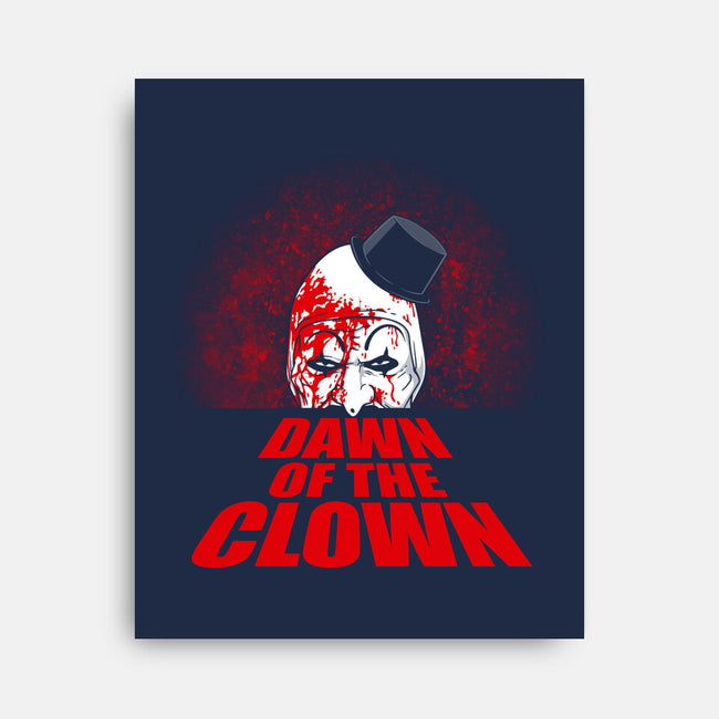 Dawn Of The Clown-None-Stretched-Canvas-jasesa