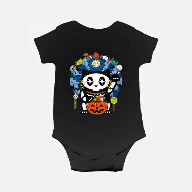 Halloween Doodle-Baby-Basic-Onesie-krisren28