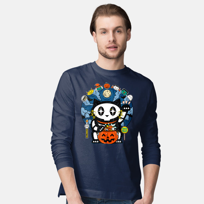 Halloween Doodle-Mens-Long Sleeved-Tee-krisren28