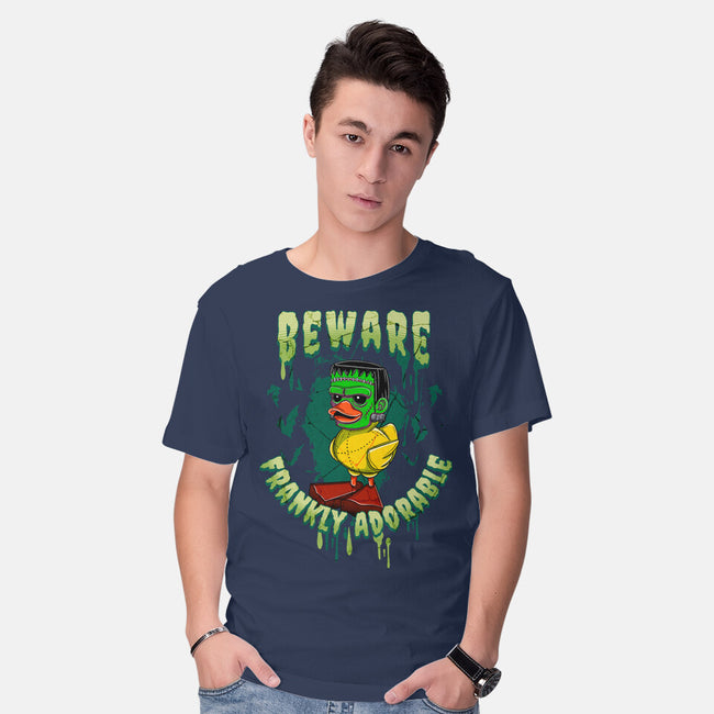 Frankly Adorable-Mens-Basic-Tee-For Duck Sake