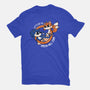 Green Hill Zone Heroes-Womens-Fitted-Tee-Ca Mask