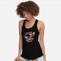 Green Hill Zone Heroes-Womens-Racerback-Tank-Ca Mask