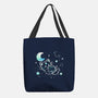 Cat In The Stars-None-Basic Tote-Bag-TechraNova