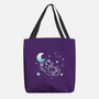 Cat In The Stars-None-Basic Tote-Bag-TechraNova