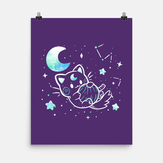 Cat In The Stars-None-Matte-Poster-TechraNova