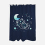 Cat In The Stars-None-Polyester-Shower Curtain-TechraNova