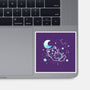 Cat In The Stars-None-Glossy-Sticker-TechraNova