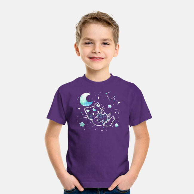 Cat In The Stars-Youth-Basic-Tee-TechraNova