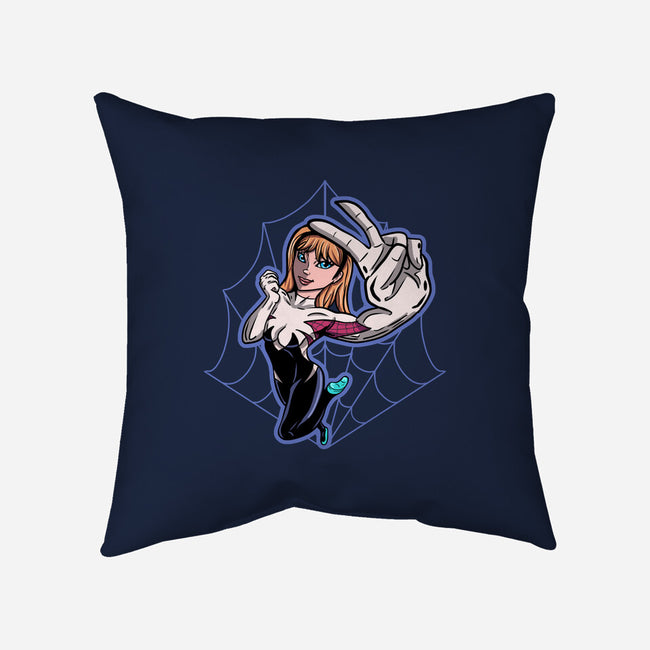 Ghost Or Spider-None-Removable Cover w Insert-Throw Pillow-nickzzarto