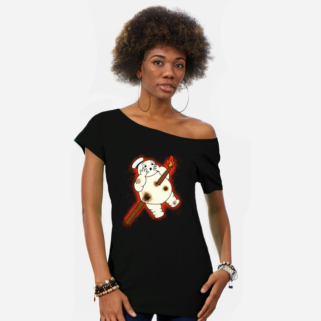 Outpuft-Womens-Off Shoulder-Tee-Mattania