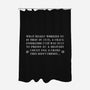 What Really Worries Me-None-Polyester-Shower Curtain-NMdesign