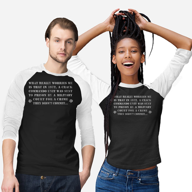 What Really Worries Me-Unisex-Baseball-Tee-NMdesign