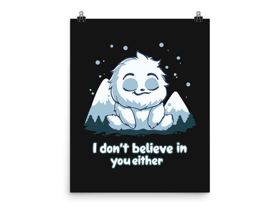 Yeti Doesn't Believe In You