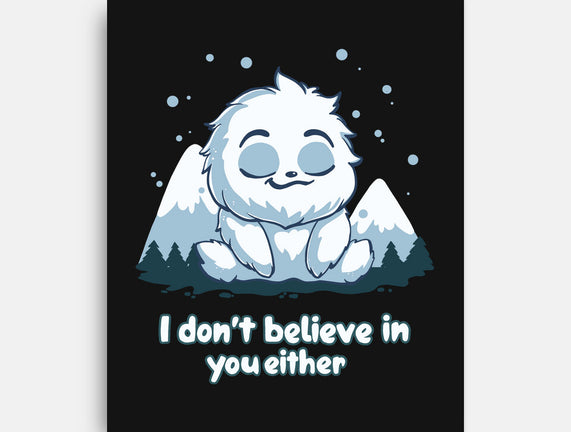 Yeti Doesn't Believe In You