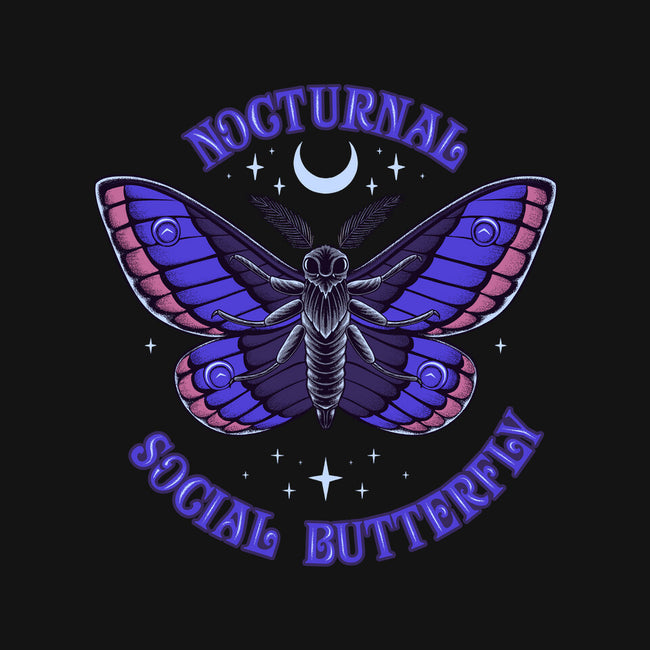 Nocturnal Social Butterfly-Unisex-Kitchen-Apron-rmatix