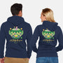 Kappa Bubble Tea-Unisex-Zip-Up-Sweatshirt-LAGELANTEE