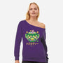 Kappa Bubble Tea-Womens-Off Shoulder-Sweatshirt-LAGELANTEE