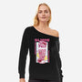 Pink Slime Sweet Milk-Womens-Off Shoulder-Sweatshirt-LAGELANTEE