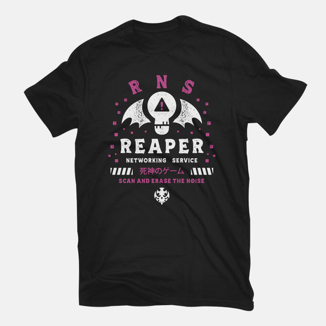 Reaper Networking Service-Unisex-Basic-Tee-LAGELANTEE