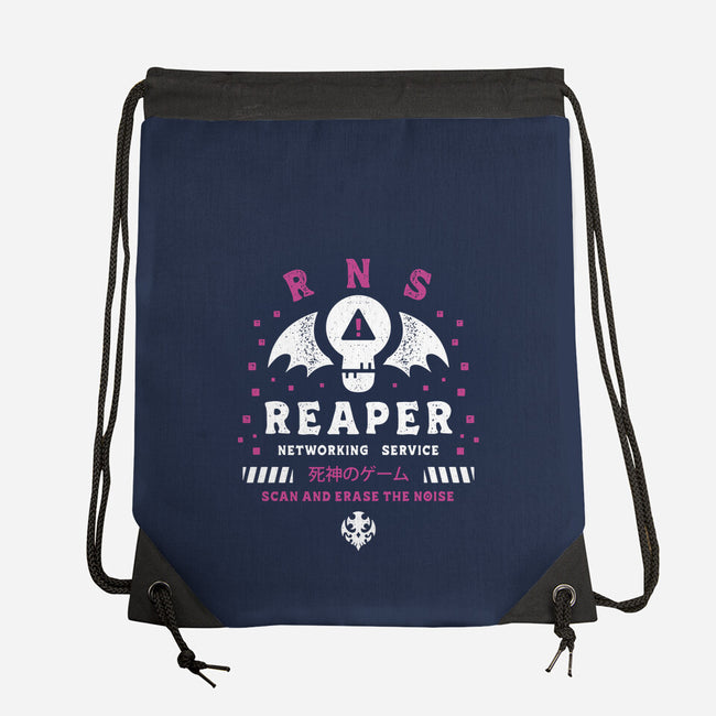 Reaper Networking Service-None-Drawstring-Bag-LAGELANTEE