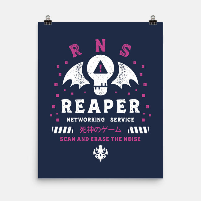 Reaper Networking Service-None-Matte-Poster-LAGELANTEE