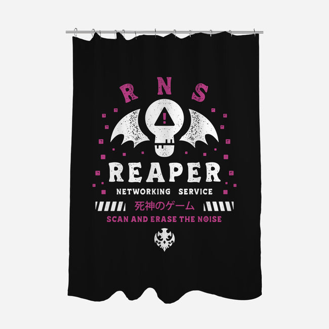 Reaper Networking Service-None-Polyester-Shower Curtain-LAGELANTEE